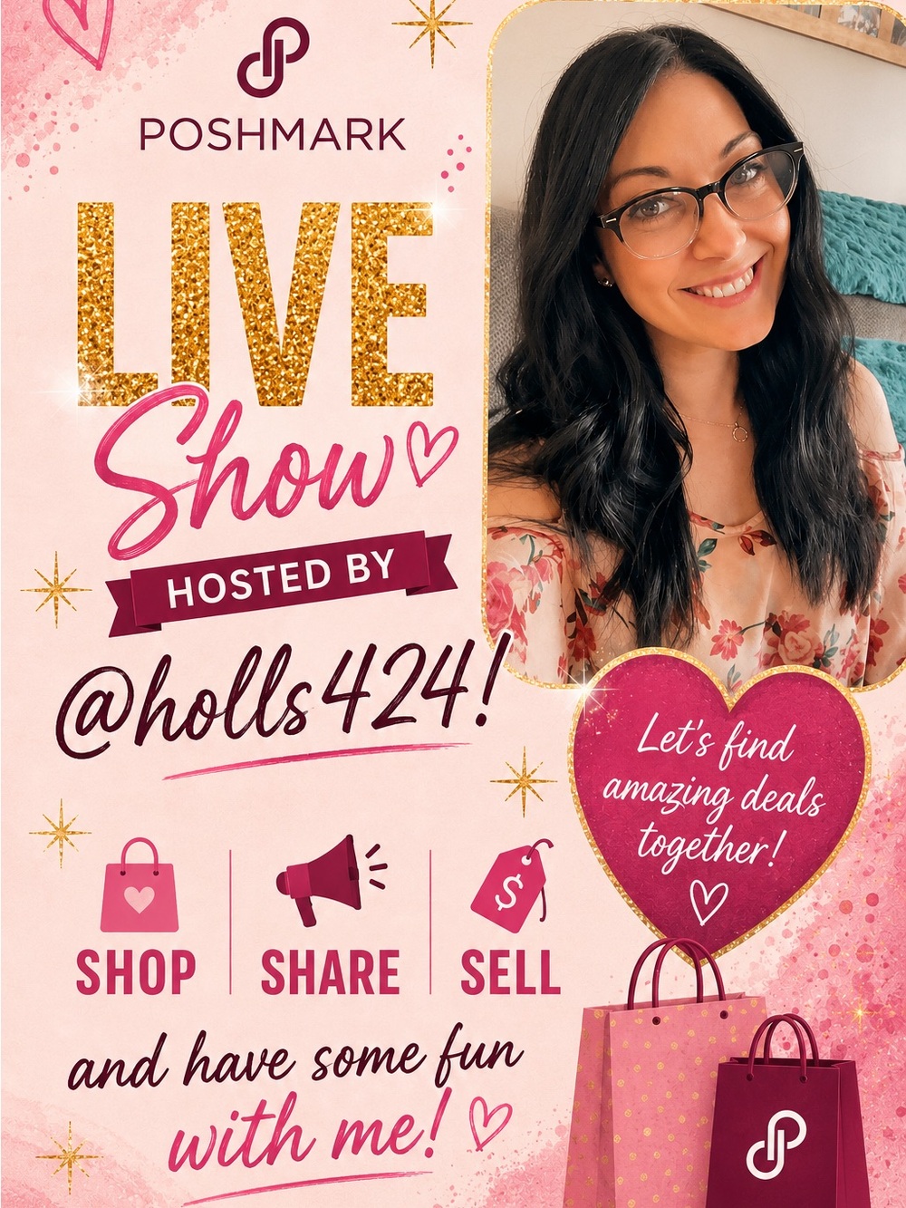 SHOP, SHARE, SELL, and have some fun with me! 🛍️💖